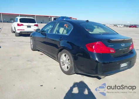 2013 Infiniti G37 Journey z USA, uszkodzony, nr VIN JN1CV6AP4DM300655